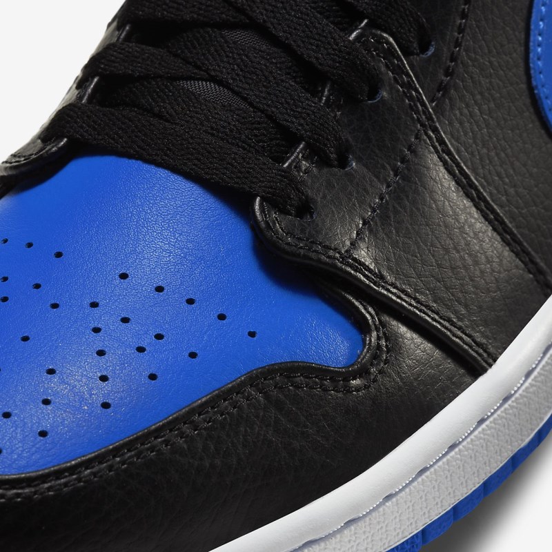 Nike Air Jordan 1 Mid Sneakers Herre Sort | FE8264-884