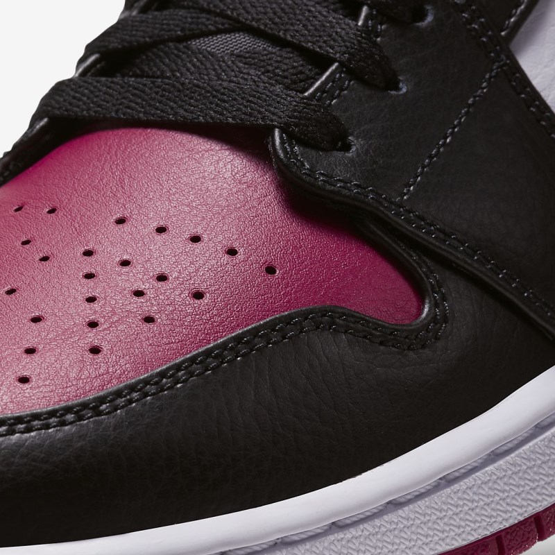 Nike Air Jordan 1 Mid Sneakers Herre Sort | YR7284-117