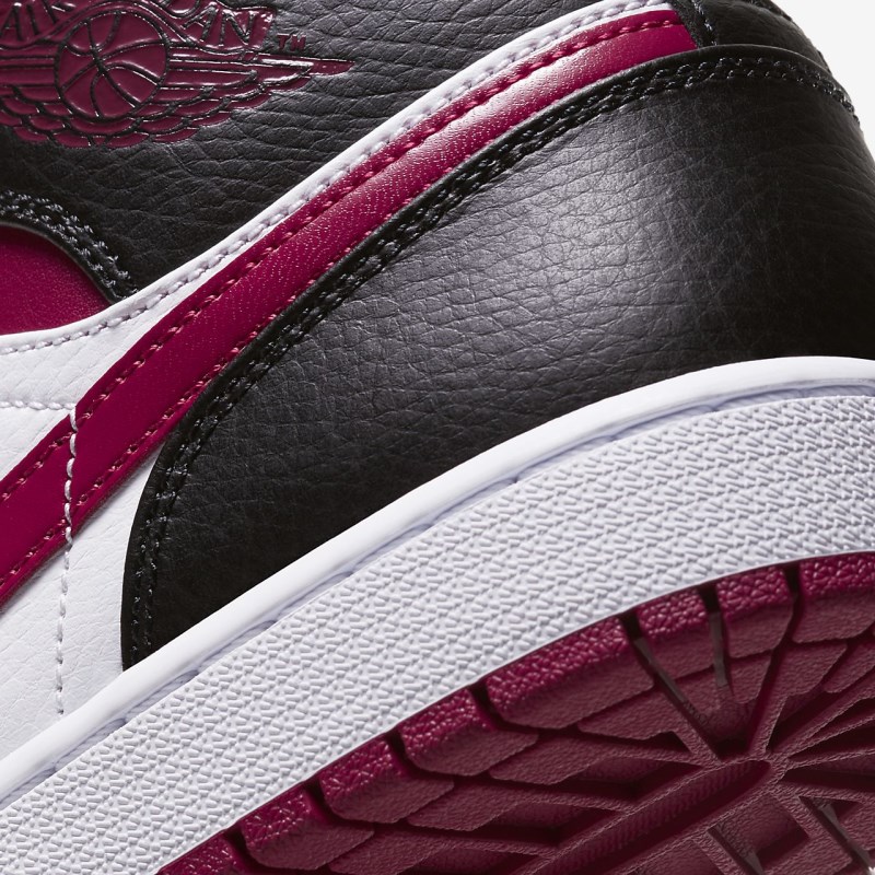 Nike Air Jordan 1 Mid Sneakers Herre Sort | YR7284-117