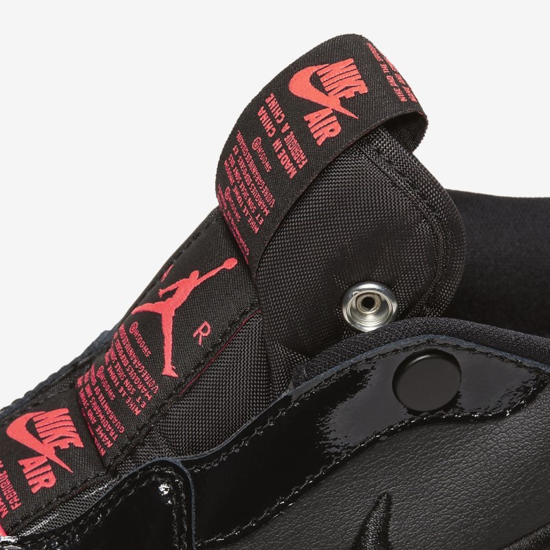 Nike Air Jordan 1 Retro Lav Slip Sneakers Dame Sort | FJ6807-671