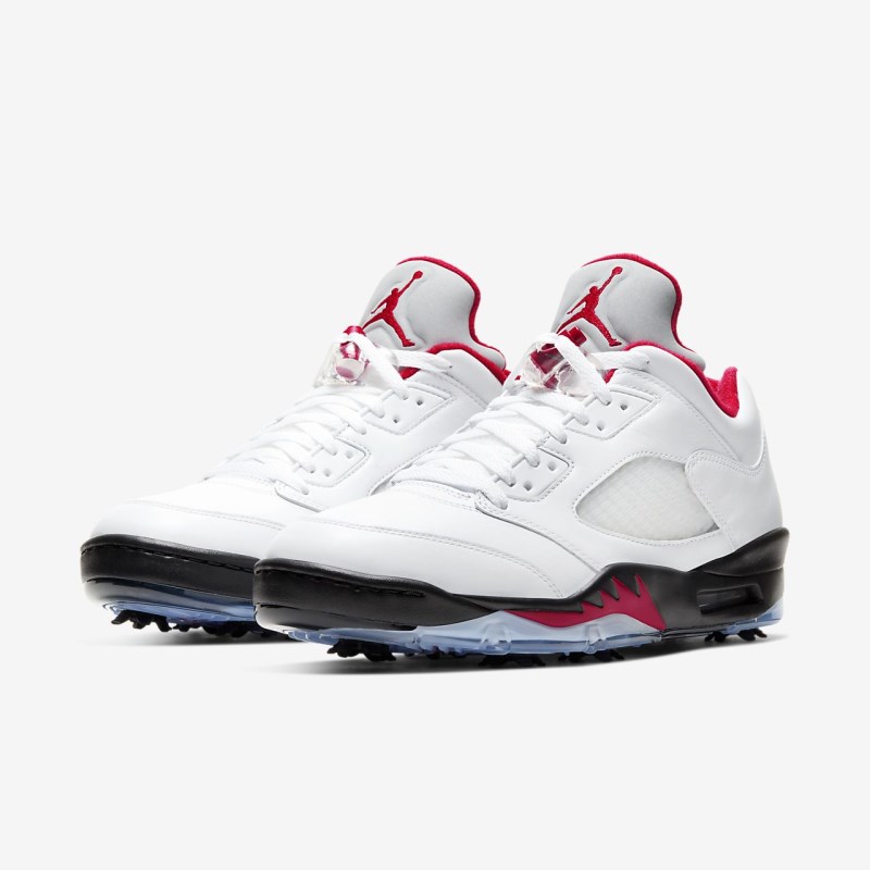 Nike Air Jordan V Lav Jordan Sko Dame Hvide | OT4413-225