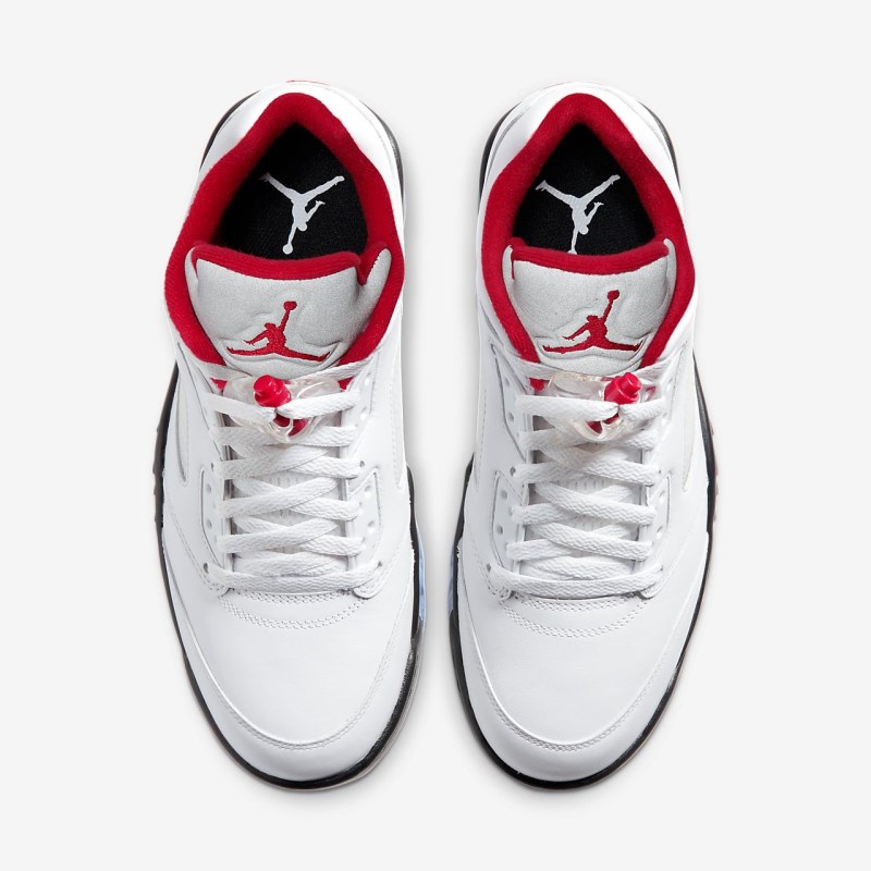 Nike Air Jordan V Lav Jordan Sko Dame Hvide | OT4413-225