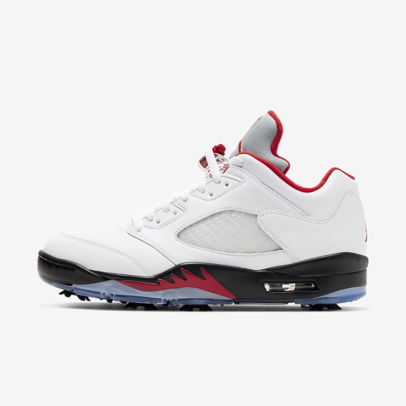 Nike Air Jordan V Lav Jordan Sko Dame Hvide | OT4413-225