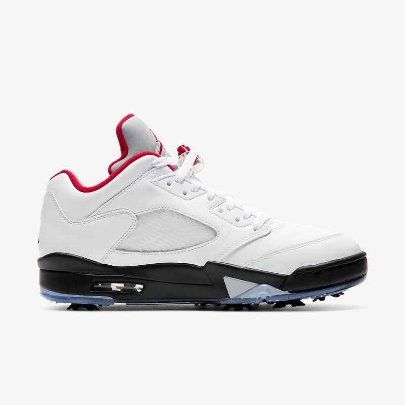 Nike Air Jordan V Lav Jordan Sko Herre Hvide | SC3730-291