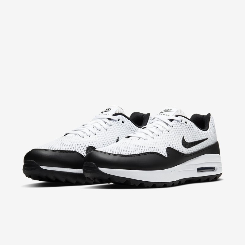 Nike Air Max 1 G Golfsko Herre Hvide | EB0336-275