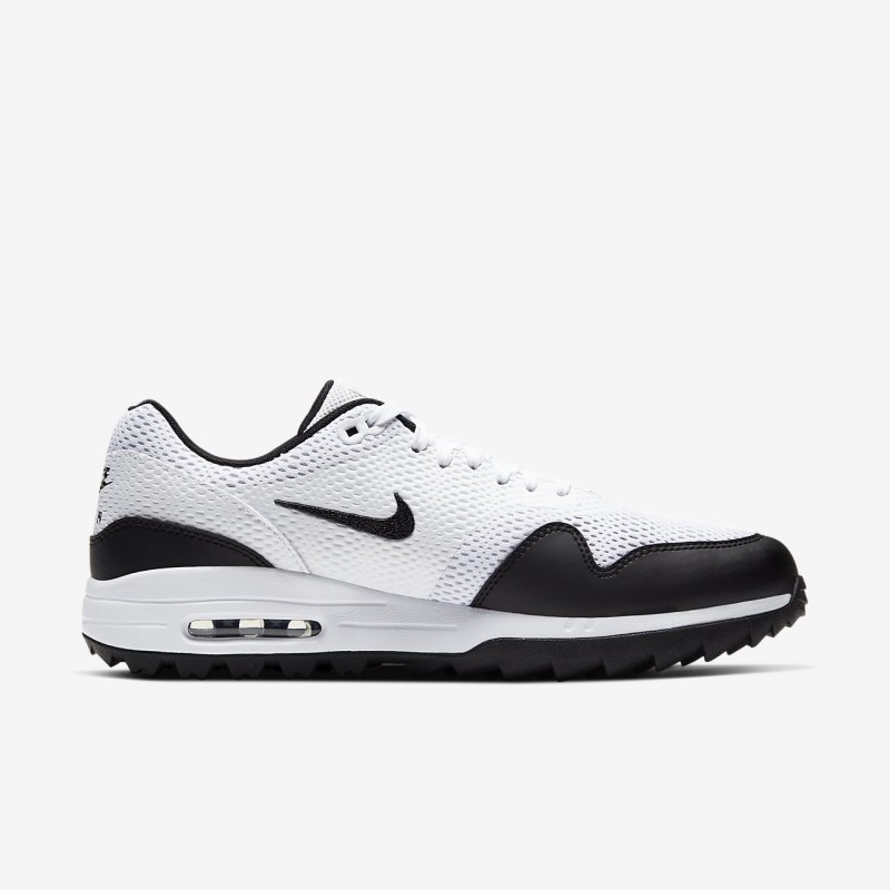 Nike Air Max 1 G Golfsko Herre Hvide | EB0336-275
