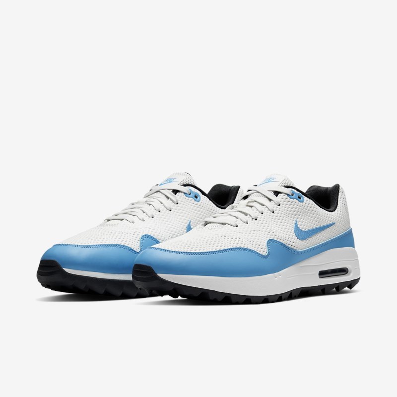 Nike Air Max 1 G Golfsko Herre Hvide | GT4134-831