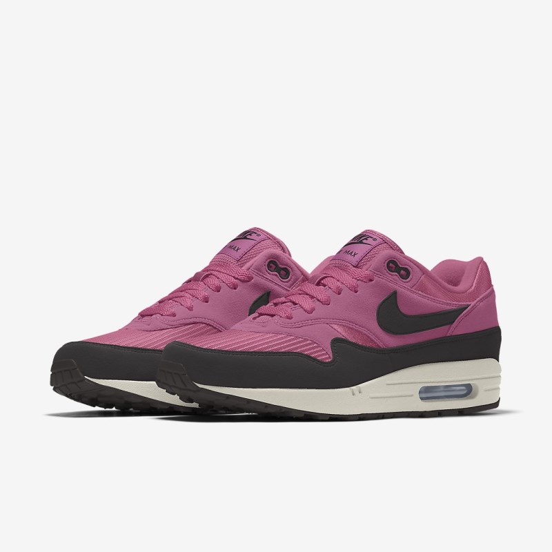 Nike Air Max 1 Sneakers Dame Fuchsia | AB2384-516