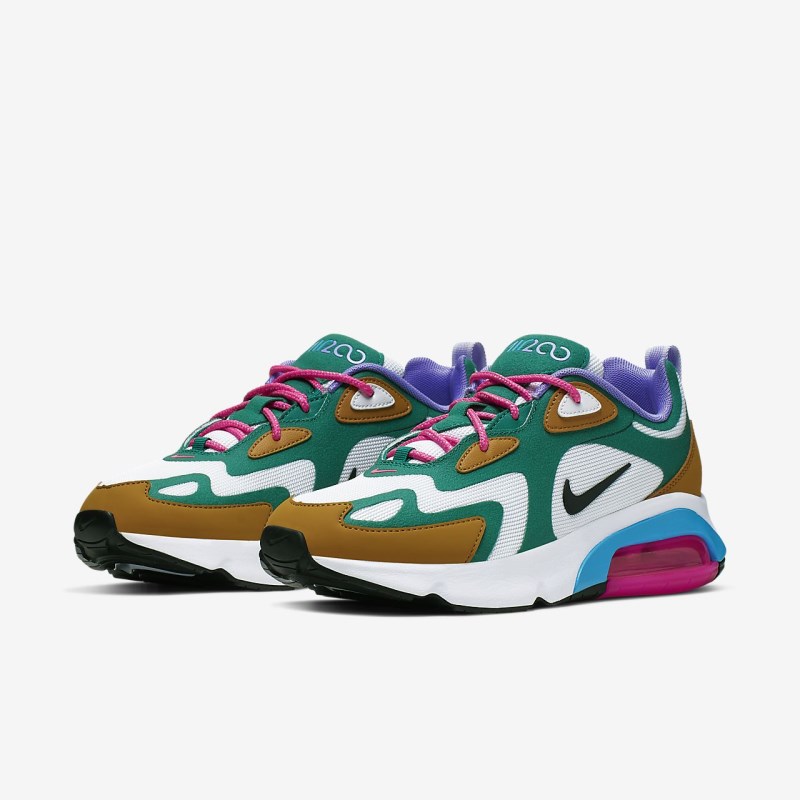 Nike Air Max 200 Sneakers Dame Grøn | IK0971-898