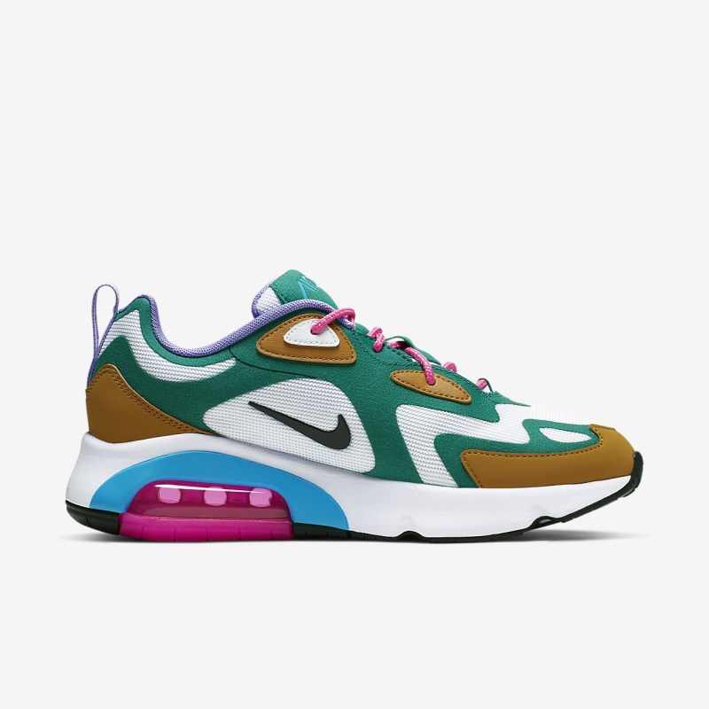 Nike Air Max 200 Sneakers Dame Grøn | IK0971-898
