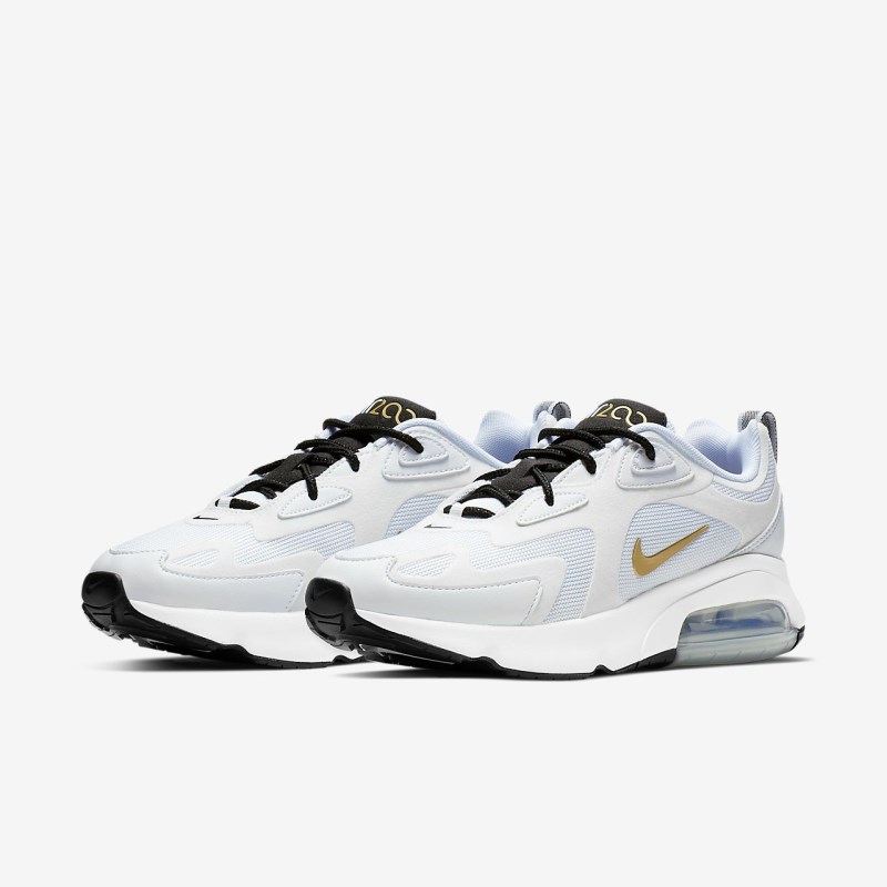 Nike Air Max 200 Sneakers Dame Hvide | TX0891-787