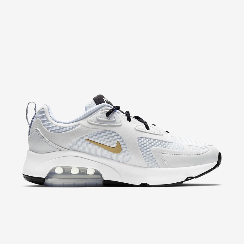 Nike Air Max 200 Sneakers Dame Hvide | TX0891-787