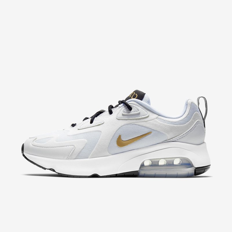 Nike Air Max 200 Sneakers Dame Hvide | TX0891-787