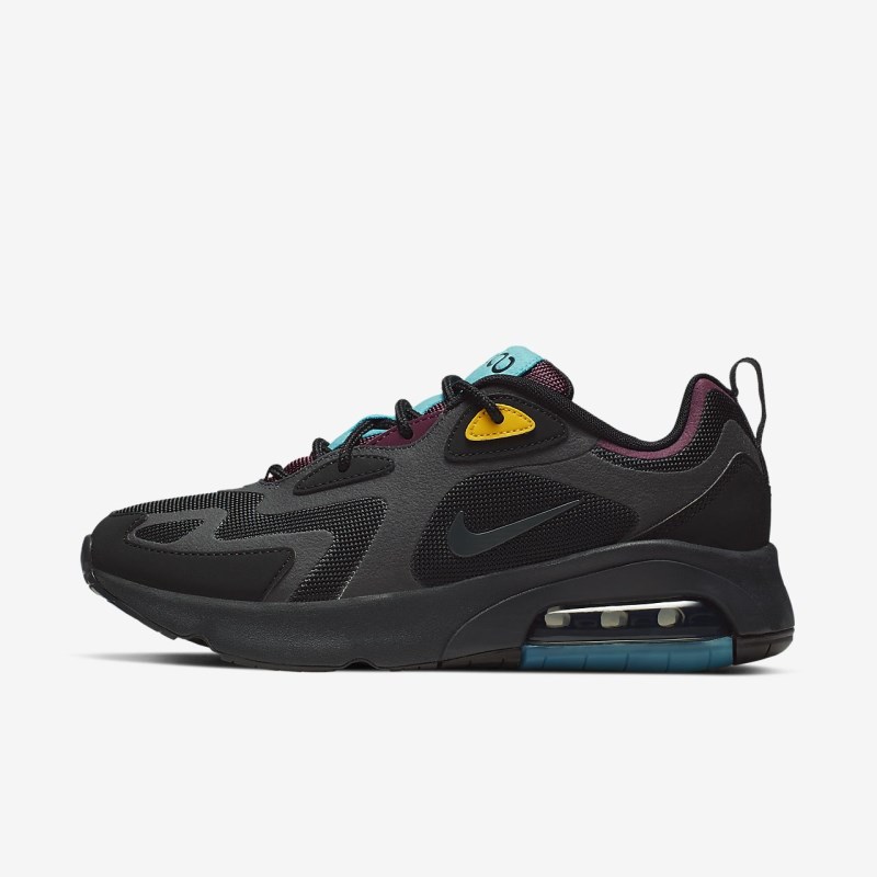 Nike Air Max 200 Sneakers Dame Sort | YL1641-897
