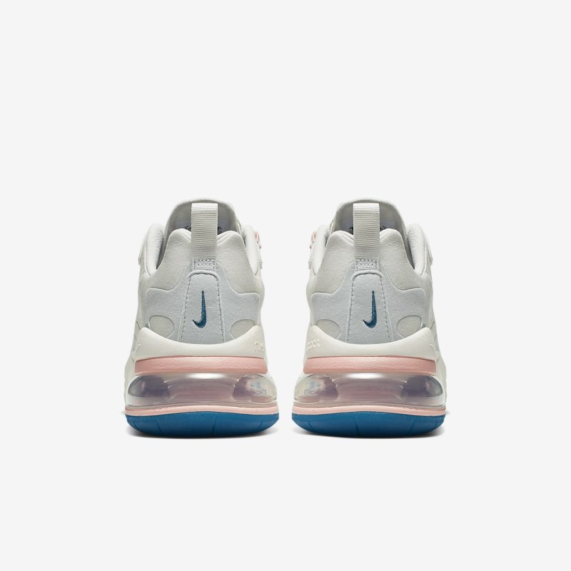 Nike Air Max 270 React (American Modern) Sneakers Dame Hvide | DW8481-851