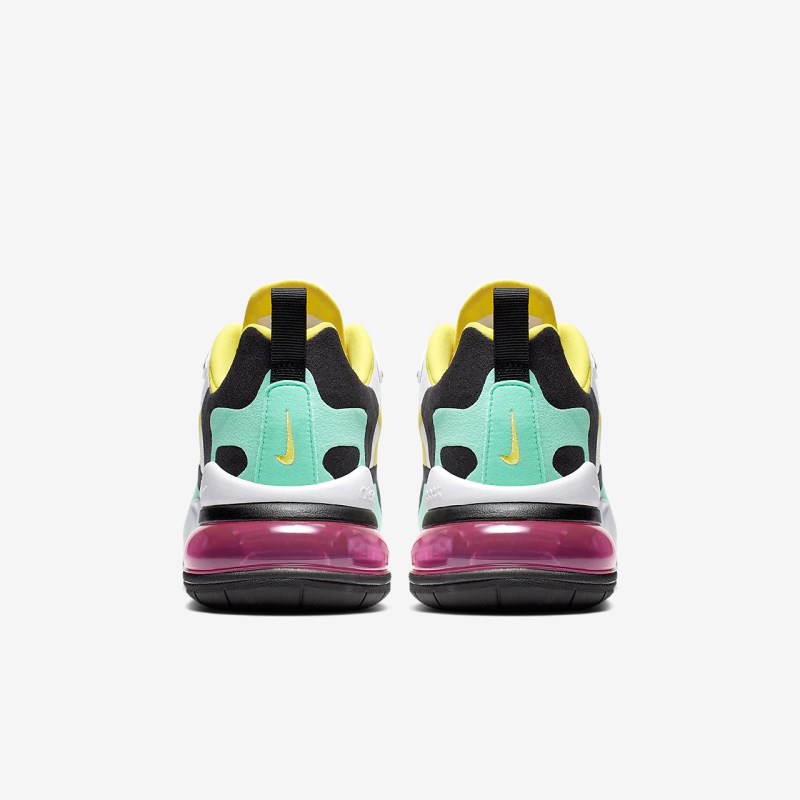 Nike Air Max 270 React (Geometric Abstract) Sneakers Dame Hvide | UG4292-144