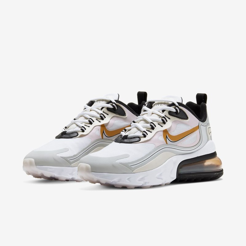 Nike Air Max 270 React LX Sneakers Dame LysePink | MB5622-834