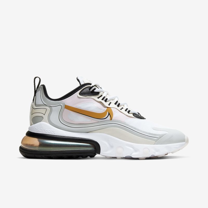 Nike Air Max 270 React LX Sneakers Dame LysePink | MB5622-834