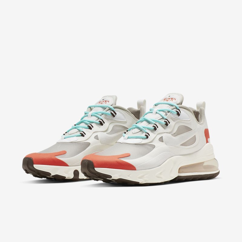 Nike Air Max 270 React (Mid-Century Art) Sneakers Herre LyseBeige | UY8245-983