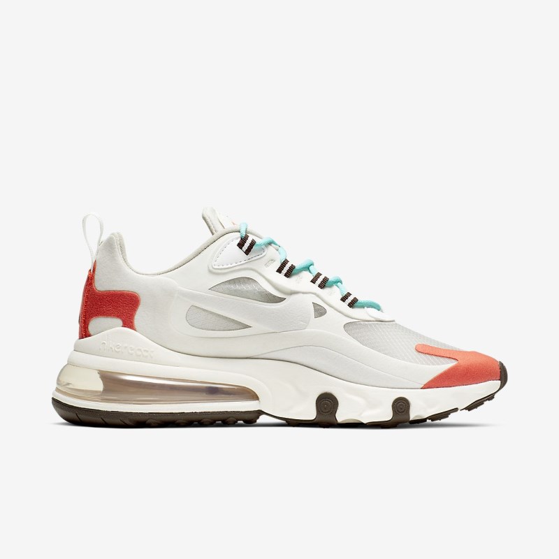 Nike Air Max 270 React (Mid-Century) Sneakers Dame LyseBeige | JK2720-007