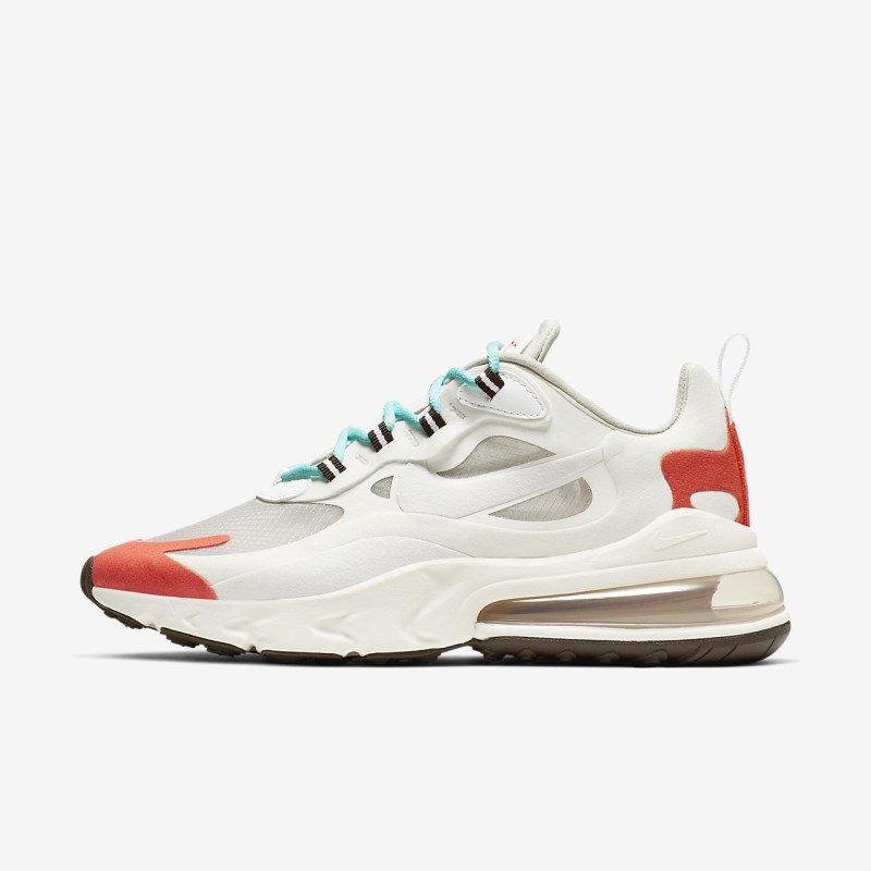 Nike Air Max 270 React (Mid-Century) Sneakers Dame LyseBeige | JK2720-007