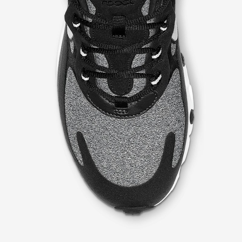 Nike Air Max 270 React (Optical) Sneakers Dame Sort | ZL2865-609