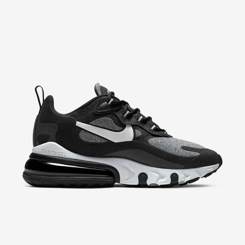 Nike Air Max 270 React (Optical) Sneakers Dame Sort | ZL2865-609