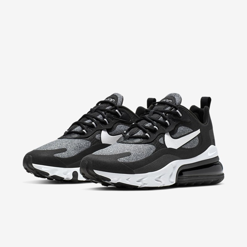 Nike Air Max 270 React (Optical) Sneakers Dame Sort | ZL2865-609