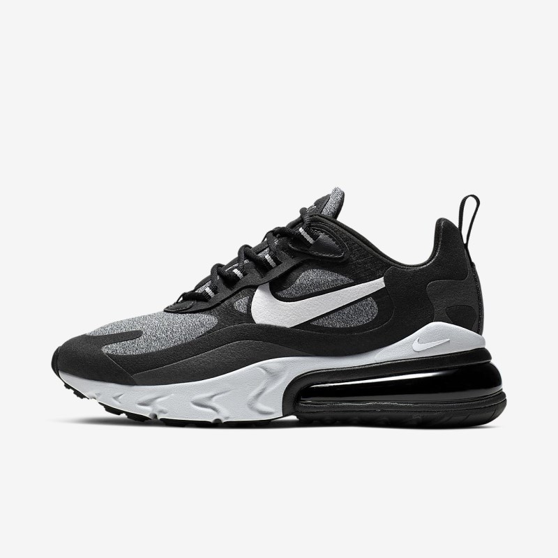 Nike Air Max 270 React (Optical) Sneakers Dame Sort | ZL2865-609