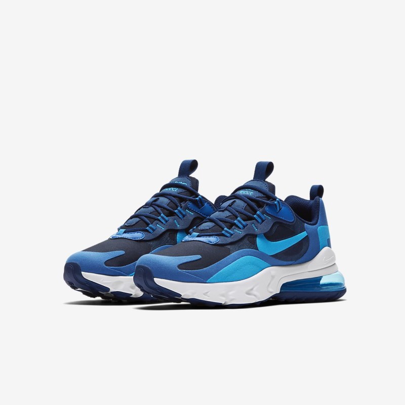 Nike Air Max 270 React Sneakers Børn Blå | BA8652-587