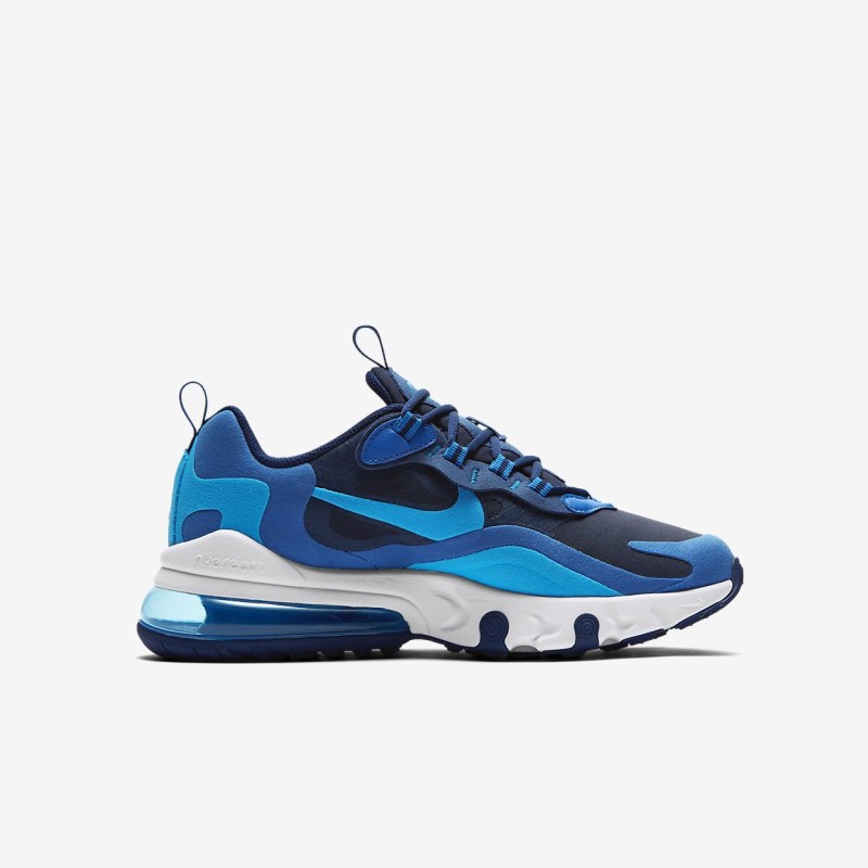 Nike Air Max 270 React Sneakers Børn Blå | BA8652-587