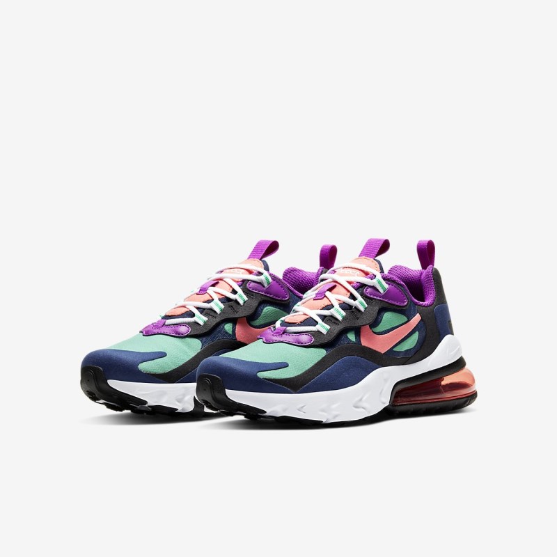 Nike Air Max 270 React Sneakers Børn Blå | BE2264-602