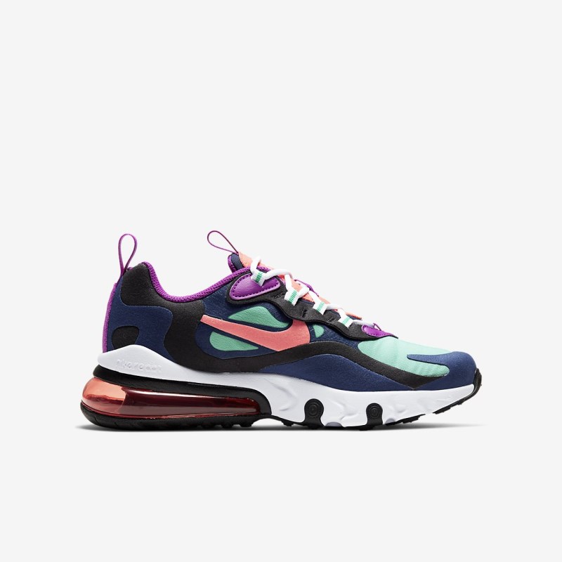 Nike Air Max 270 React Sneakers Børn Blå | BE2264-602
