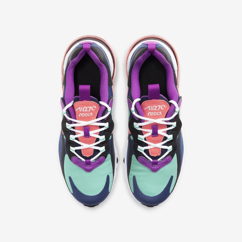 Nike Air Max 270 React Sneakers Børn Blå | BE2264-602