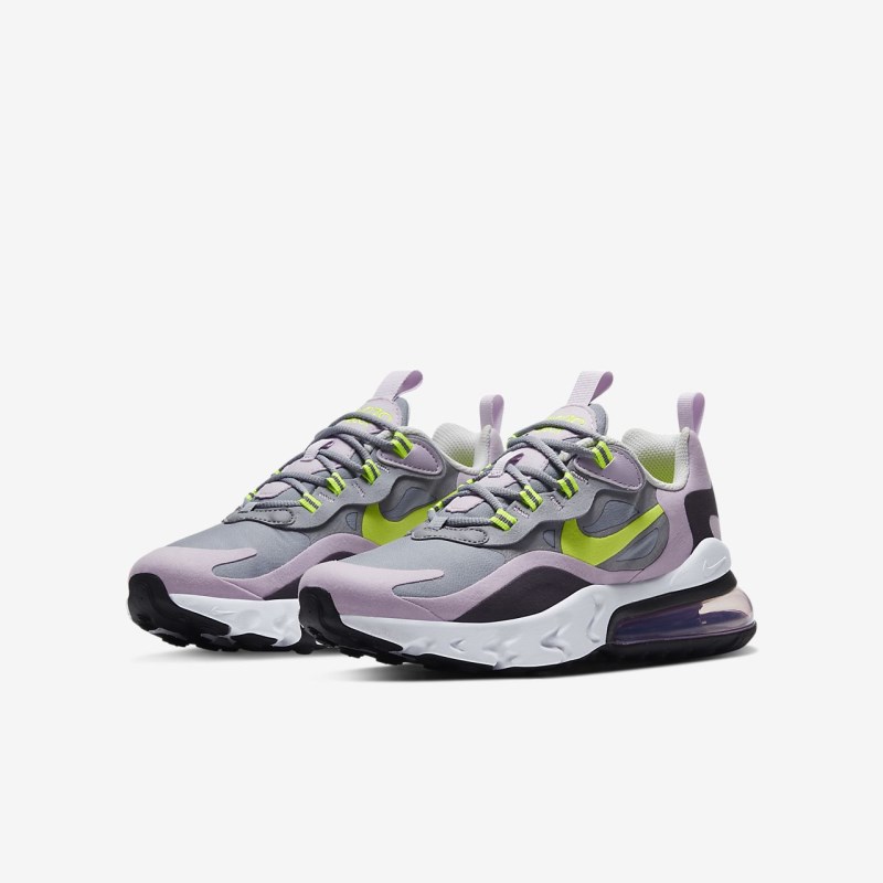 Nike Air Max 270 React Sneakers Børn Grå | OY2467-291