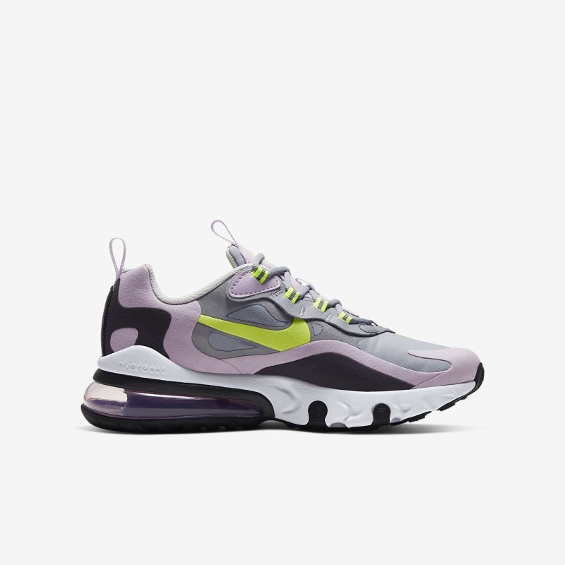 Nike Air Max 270 React Sneakers Børn Grå | OY2467-291