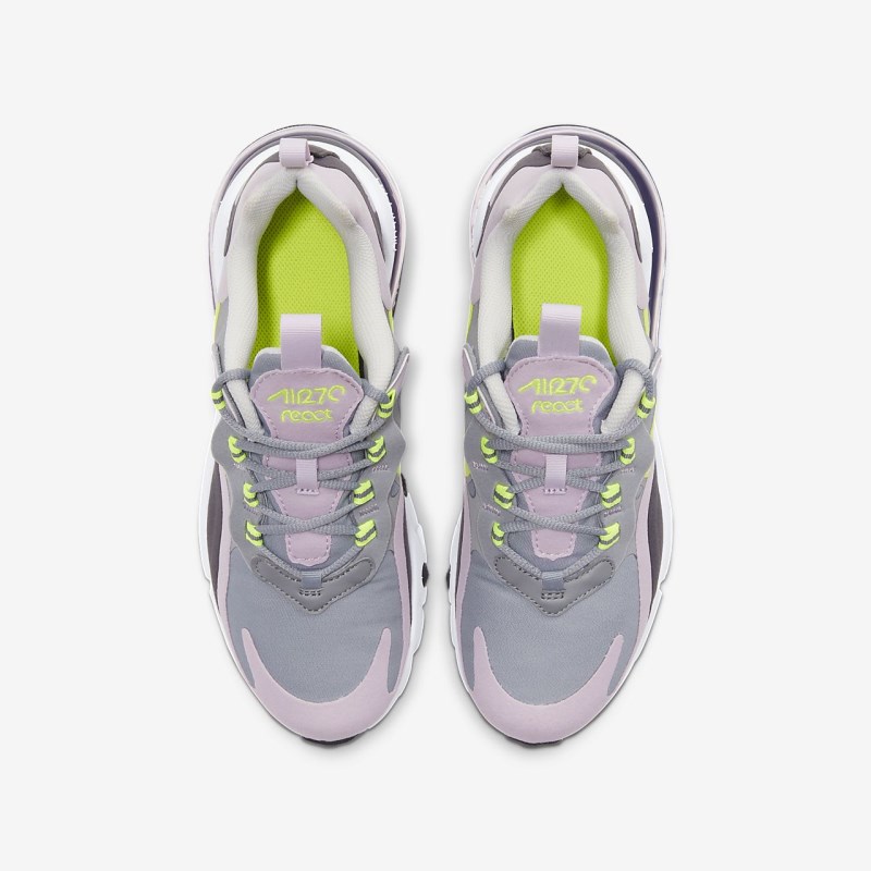 Nike Air Max 270 React Sneakers Børn Grå | OY2467-291