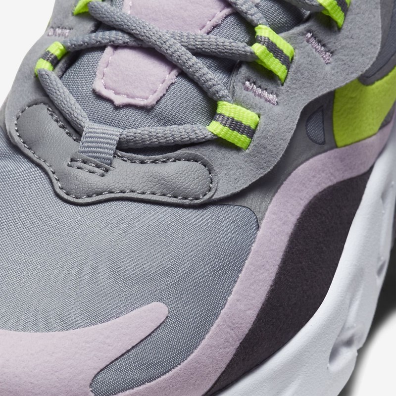 Nike Air Max 270 React Sneakers Børn Grå | OY2467-291