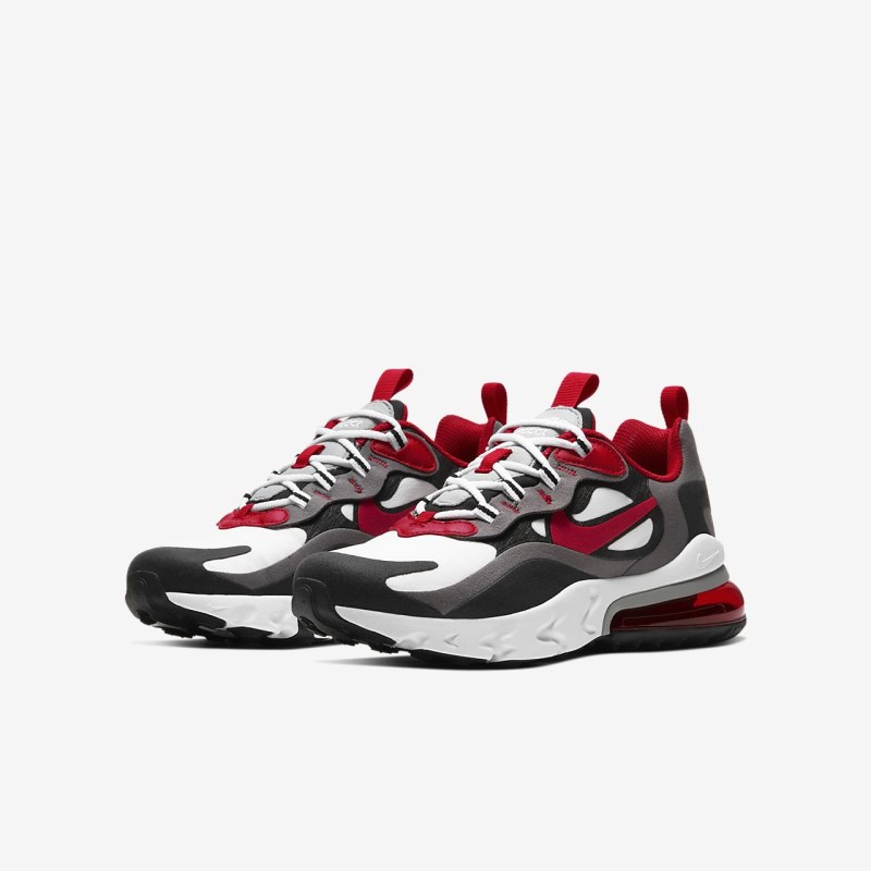 Nike Air Max 270 React Sneakers Børn Grå | QW6373-429