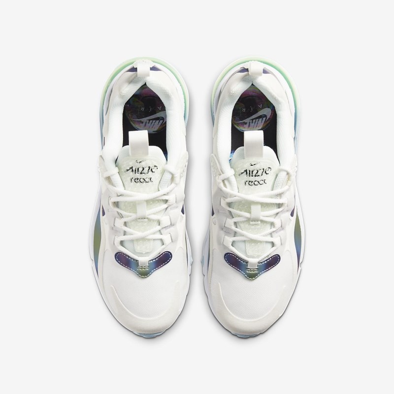 Nike Air Max 270 React Sneakers Børn Hvide | BQ4989-948