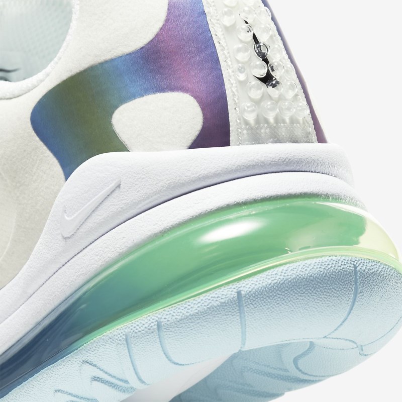 Nike Air Max 270 React Sneakers Børn Hvide | BQ4989-948