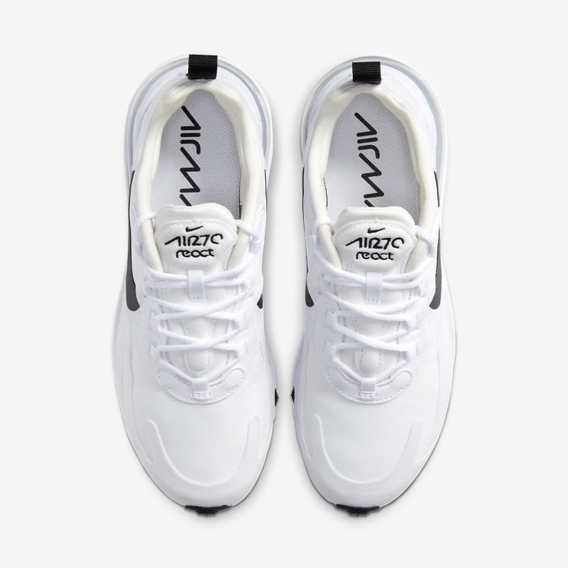 Nike Air Max 270 React Sneakers Børn Hvide | GG2511-700