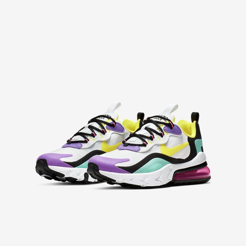 Nike Air Max 270 React Sneakers Børn Hvide | JV7891-813