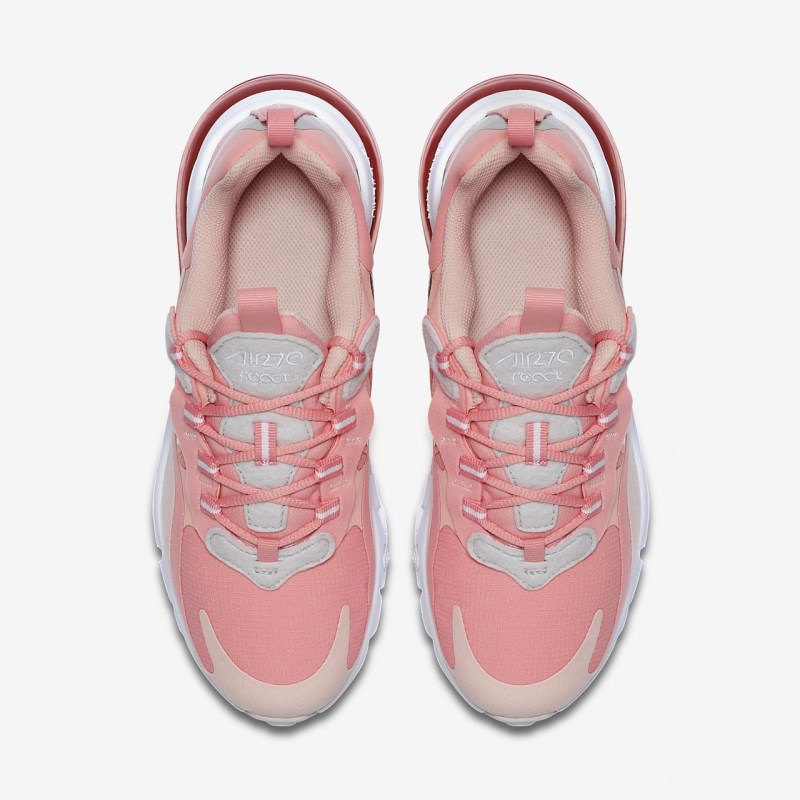 Nike Air Max 270 React Sneakers Børn Koral | MY4651-645