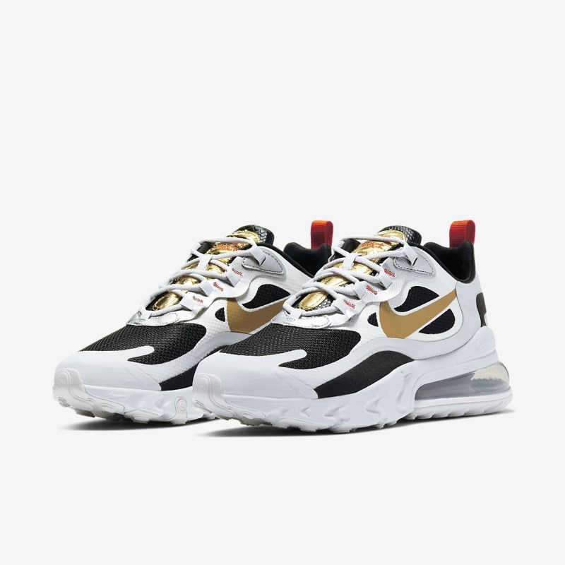Nike Air Max 270 React Sneakers Dame Grå | KN3885-839
