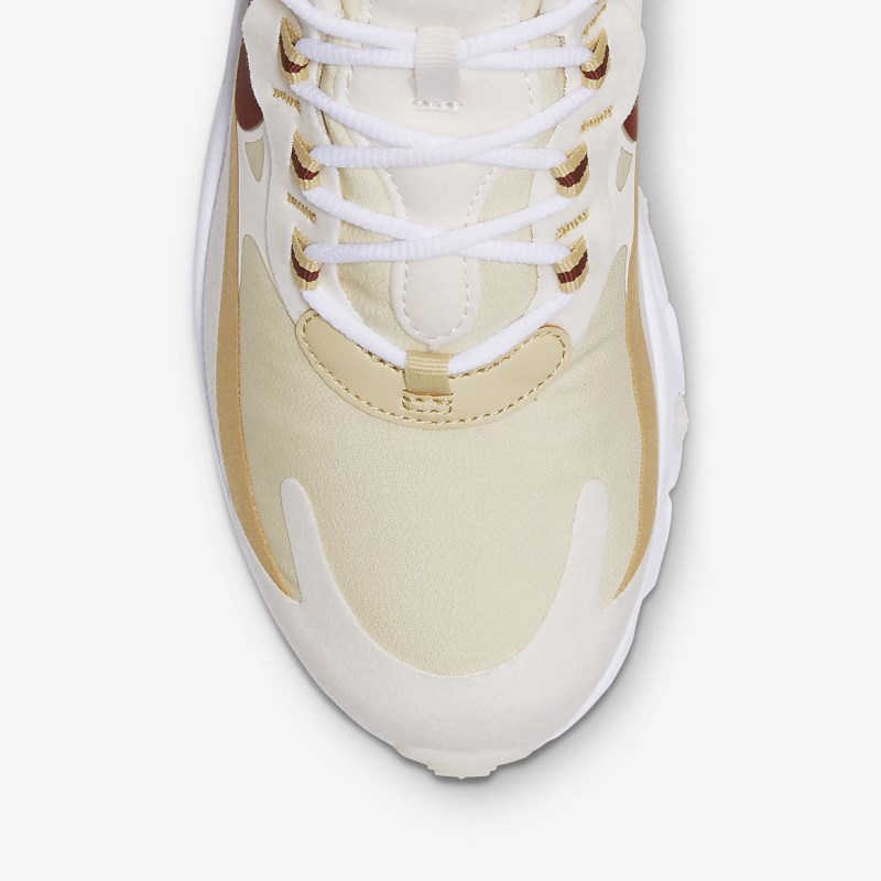 Nike Air Max 270 React Sneakers Dame Guld | LV2369-305