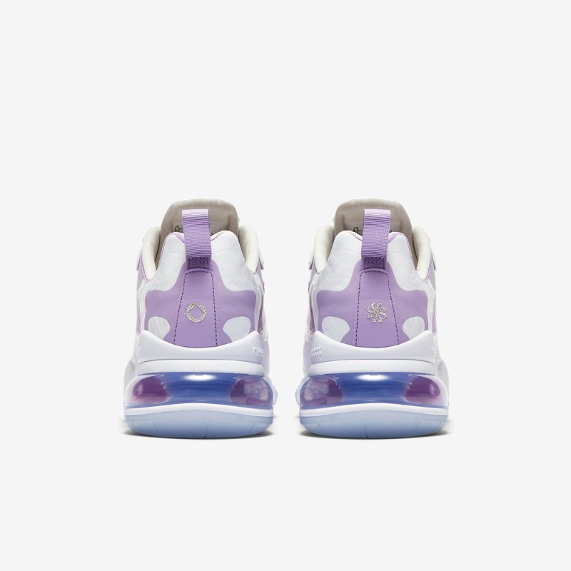 Nike Air Max 270 React Sneakers Dame Hvide | PZ2215-709