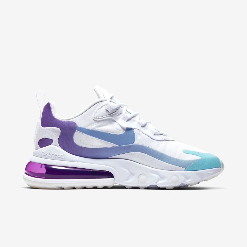 Nike Air Max 270 React Sneakers Dame Hvide | YK3712-244