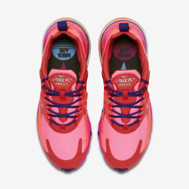 Nike Air Max 270 React Sneakers Dame Rød | LH1590-166