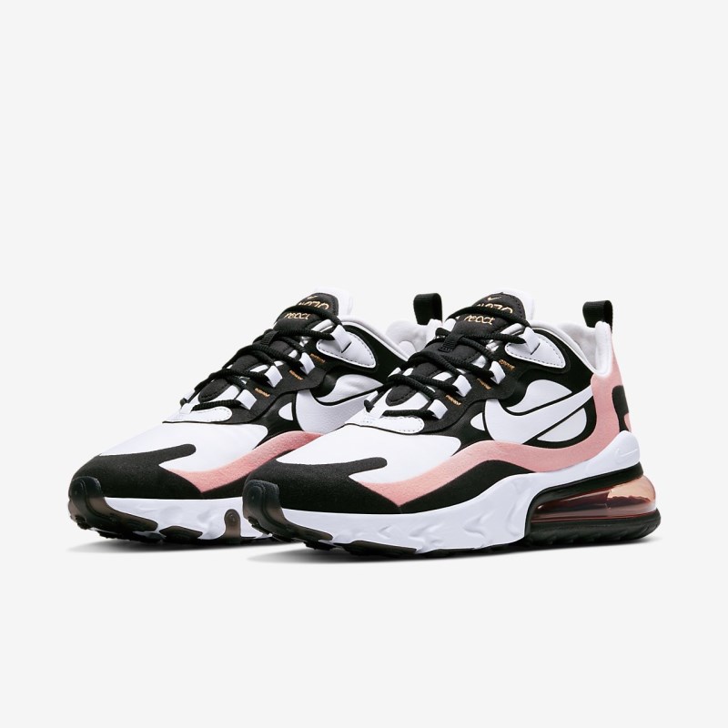 Nike Air Max 270 React Sneakers Dame Sort | RS6291-460